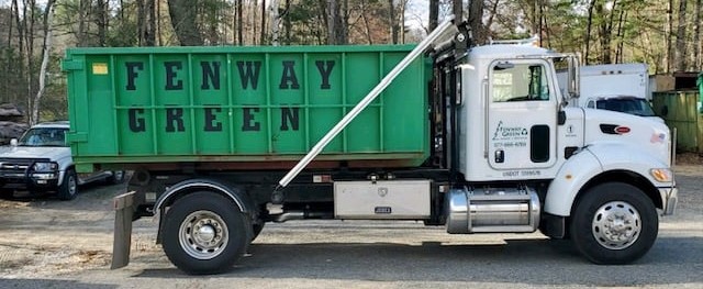 Fenway Green roll off dumpster