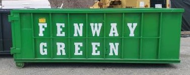 Fenway Green Open top roll off dumpster rentals